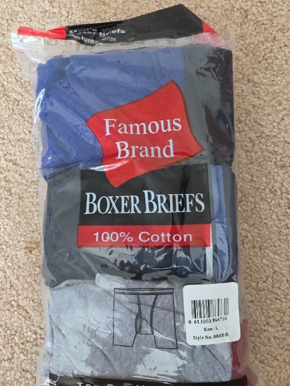 adidas Performance 3-Pack Boxer And 3 Pack Famous Brand